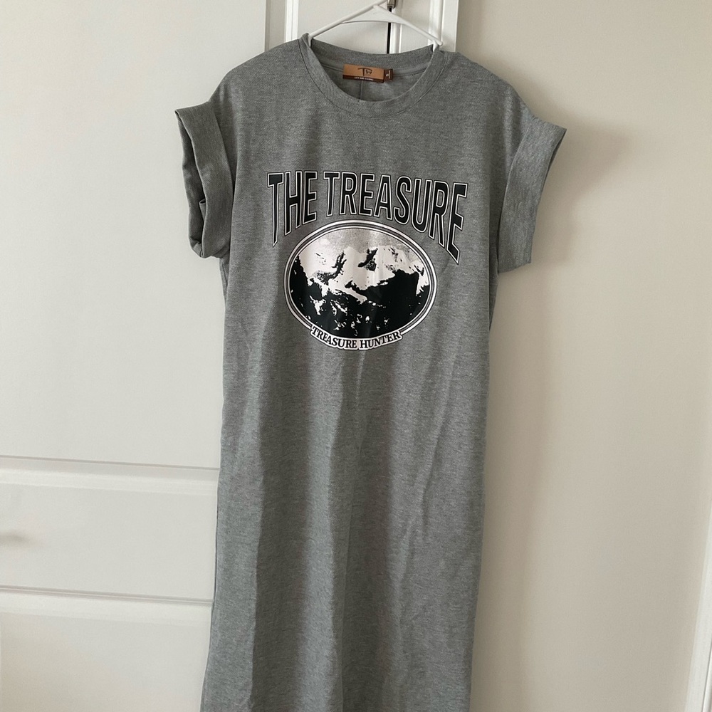 TH Gray Maxi Dress by